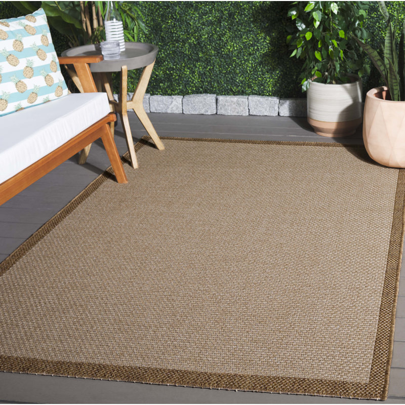 Tapis d'intérieur / extérieur en sisal Scheider, Rectangle 5 pi 3 po x 7 pi 6 po
