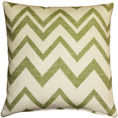 Coussin en coton «Lorenzo Zigzag»