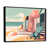 Black Floater Framed