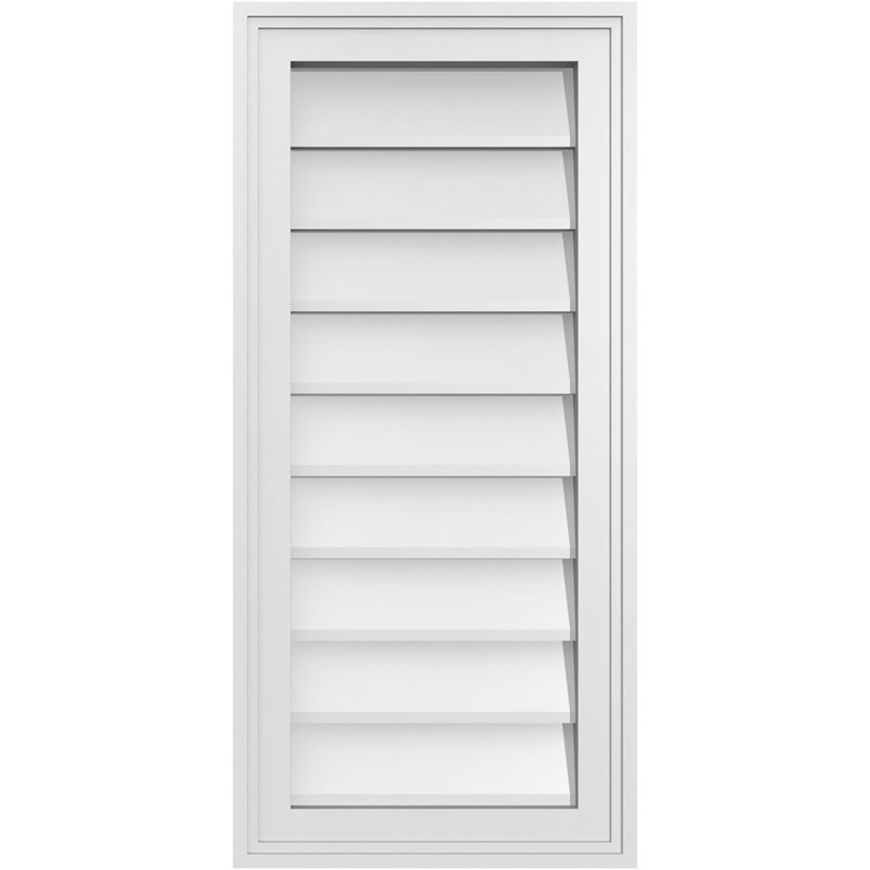 Cadre en brique, brun clair apprêté, H 30 po x l 14 po x P 1,5 po