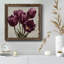Papillon sur fond vert - peinture sur toile encadrée-809405995-809326464
