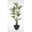 Faux Palm Tree in Metal Pot