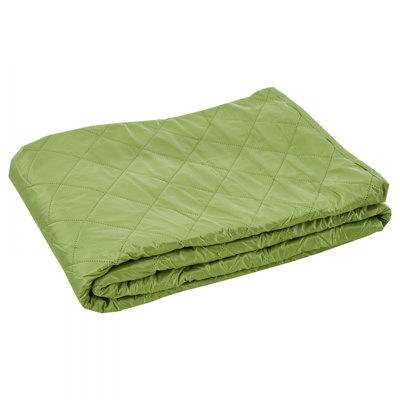 Camping Blanket, 330GSM Polyester Fleece, 82" x 55", Large Warm Stadium Blanket, Waterproof & Windproof, Flame Retardant, Great for Outdoors, Picnics, Hiking, Sports Events, Travel, Bicolor