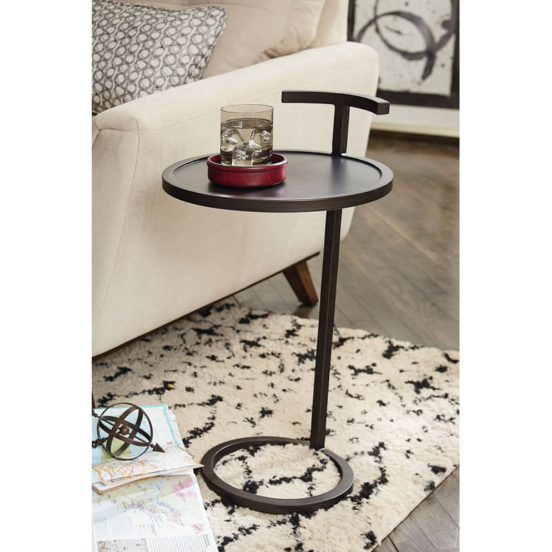 Noaelle Steel Top End Table
