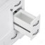 Meuble-lavabo 36 po sans lavabo, base d'armoire seulement, six tiroirs, diviseur de tiroir multifonctionnel, tablette réglable-55009329