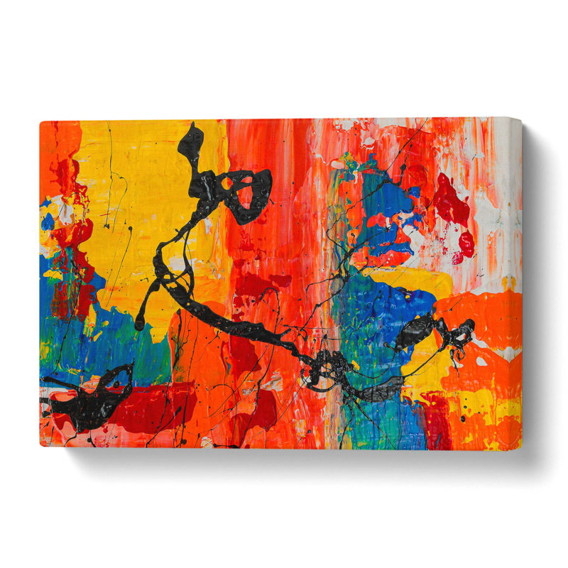 Abstract Vol.161 by S.Johnson - Wrapped Canvas, 61 cm H x 91.4 cm W