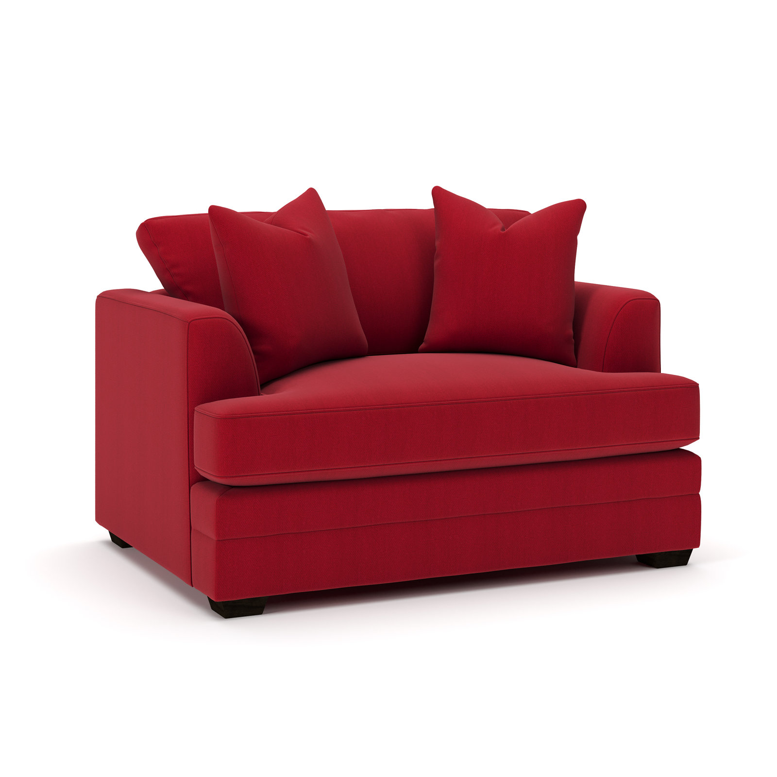 Edan Accent Chair, Bayou Flame Canvas