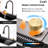 Modern Stainless Steel Sink 30" X 22" - Black, Handmade With Construction Black Kitchen Steel, Avoid Messy Movement Feature-121646072-121646073