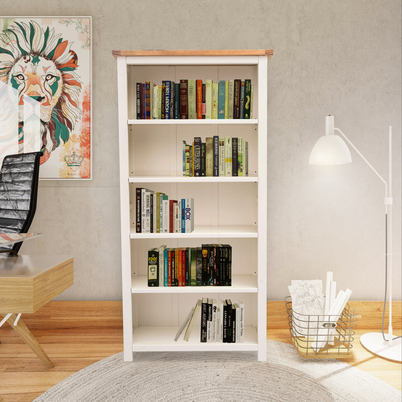Pompey 180cm H x 90cm W Standard Bookcase