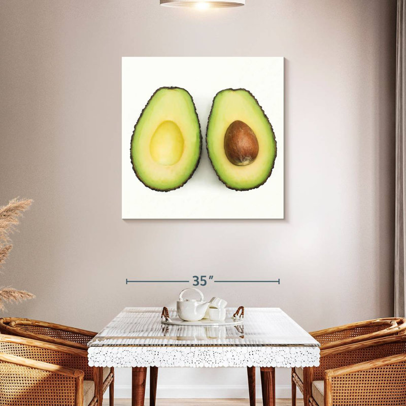 Yarlin Half Avocados, 36" H x 36" W