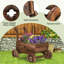 Boîte à fleurs en bois pour jardin Patiojoy