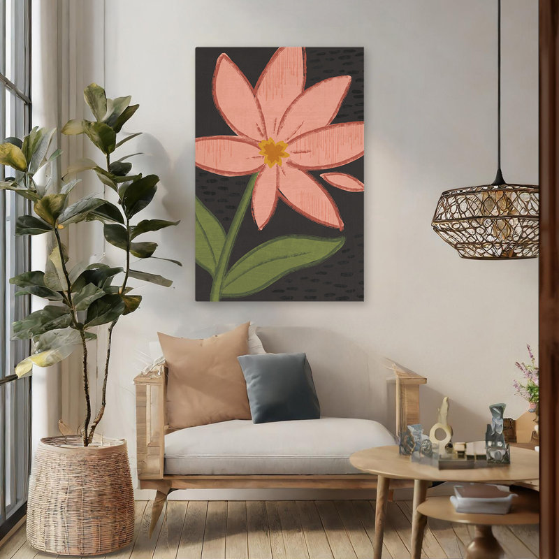Maison de campagne / jardin et jardin pétales audacieux II foncé, H 48 po x l 32 po