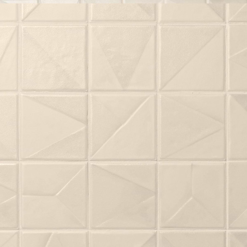 Stacy Garcia Valenova 5x5 Textured Matte Ceramic Tile, Deco Taupe