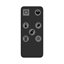 Meuble télé avec foyer électrique Aingeru pour téléviseur de 65 po ou moins - console média avec armoire de rangement, chaleur réglable et flammes DEL