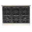 36 in. 5.2 cu. ft. Natural Gas Range and Convection Oven in Black with True Simmer Burners-640147740-640147713