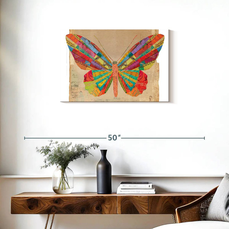 Craft Butterfly, 20" H x 30" W