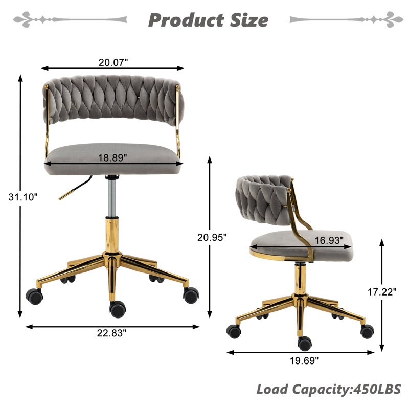 Ginko Task Chair, Grey