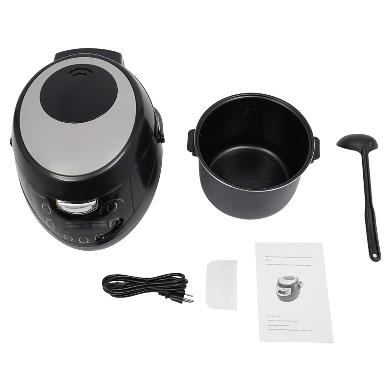 6L/1.59Gal Pearl Making Pot Boba Maker Machine Pearl Making Machine For Milk Tea 900W