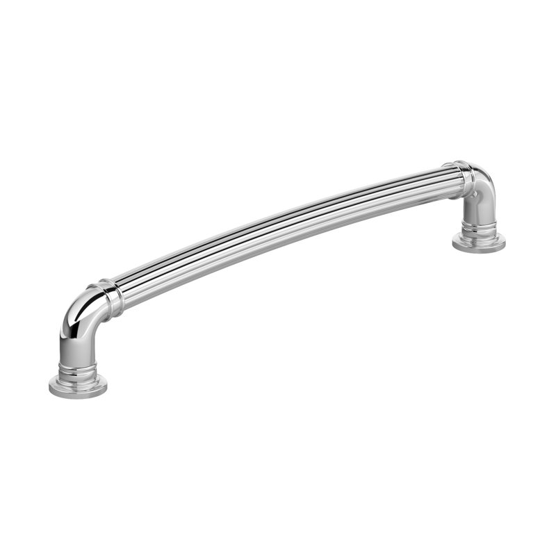 Poignée barre 12 5/8 po en métal, Chrome