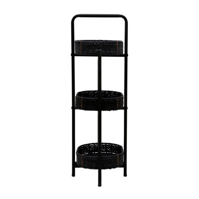 Hand-woven 3-tier Oval Organizer For Kitchen, Living Room, Bedroom, Balcony, Picnic by 17 Stories