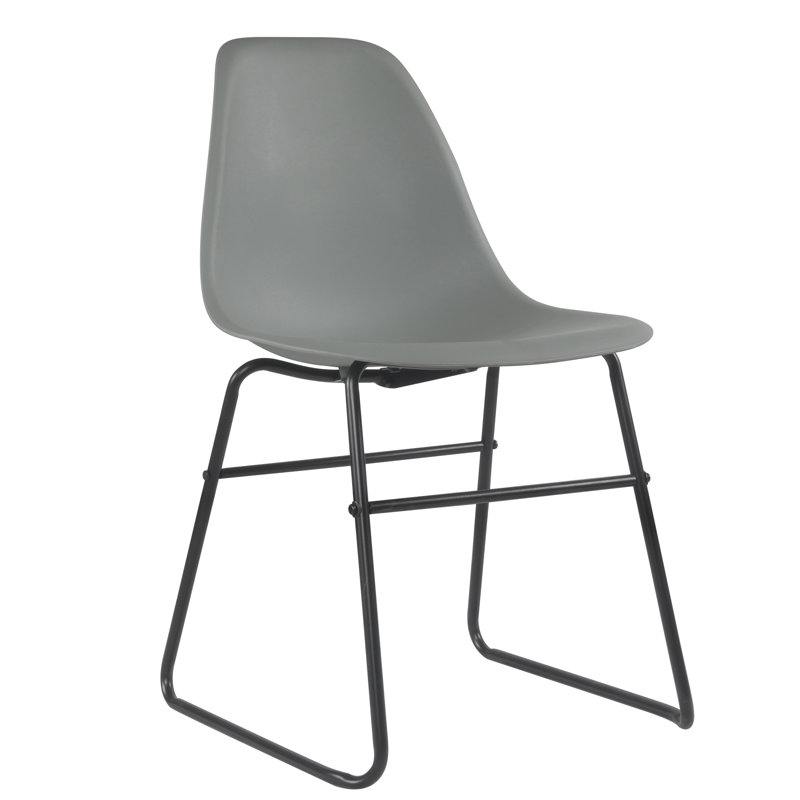 Ina 18.9'' H Side Chair, Gray