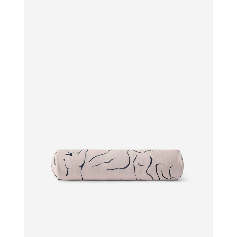 Coussin Amour, Abstrait blanc cassé