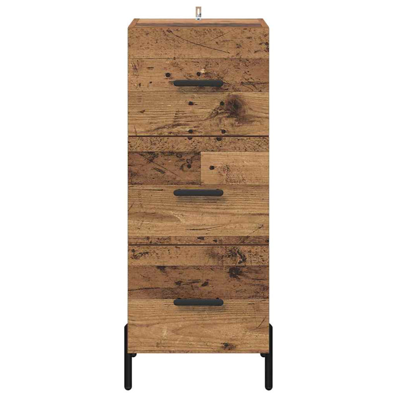 34.5cm Sideboard, Old Wood