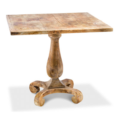 Square Solid Oak Dining Table