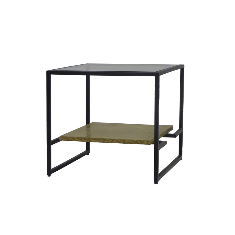 table de bout style traîneau