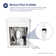 Smart Toilet with Bidet Wash Auto Sensor Flush Kick Flush Heated Seat Warm Wash