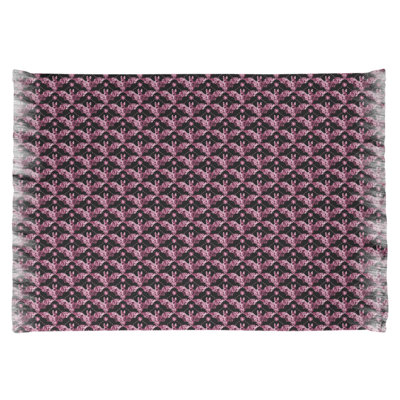 Tapis rose/noir pour salle florale Mcguigan
