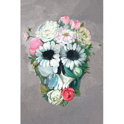 « adore fleur », reproduction de peinture à l’acrylique sur toile tendue