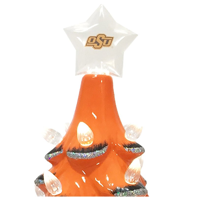 Arbre en céramique NCAA College Spirit, Cowboys d'Oklahoma