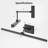 1-Light 30''Bathroom 3CCT Modern LED Vanity Light Fixture with 360° Rotatable Head & Swing Arm-547584531-545597790