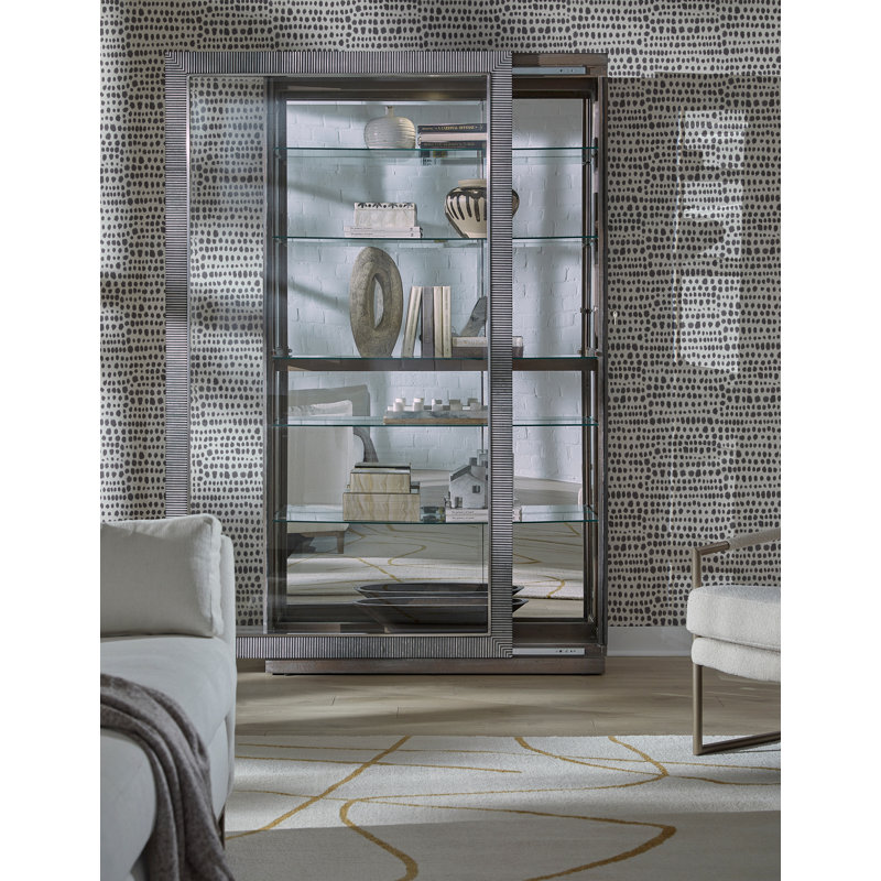 Vitrine à portes coulissantes