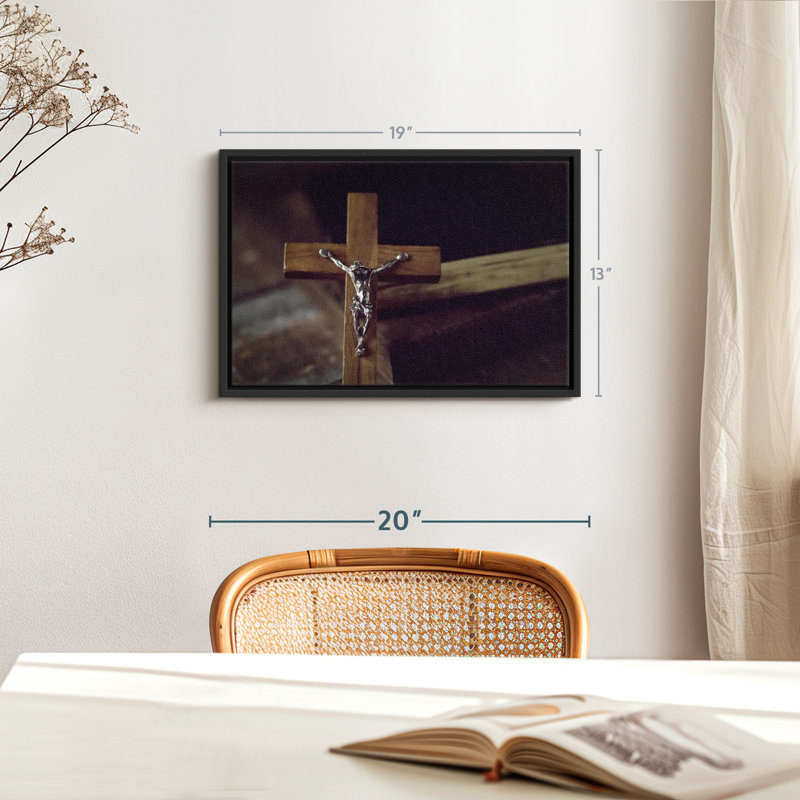 «Cross Of Forg State, reproduction sur toile», H 13 po x l 19 po