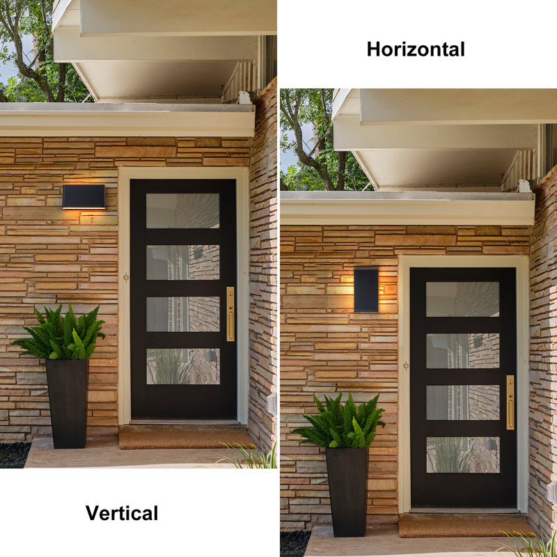 Modern Up And Down Led Outdoor Wall Light