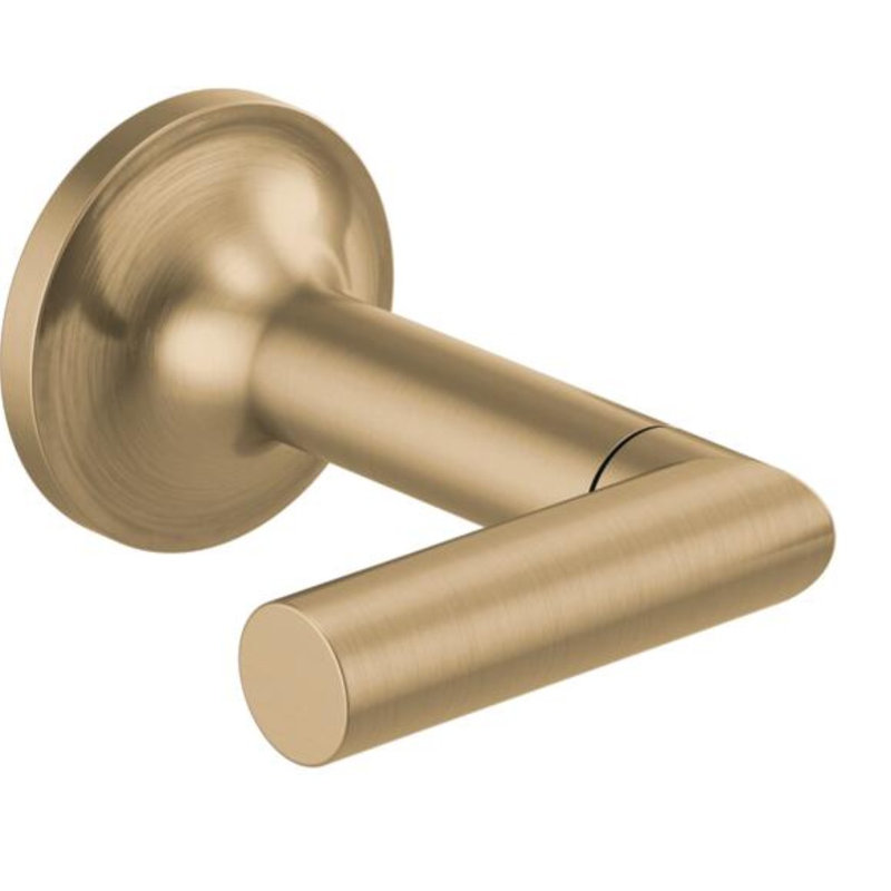 Odin® Two-Handle Wall Mount Lavatory Faucet, Lever Handle, Brilliance Luxe Gold, 1.2