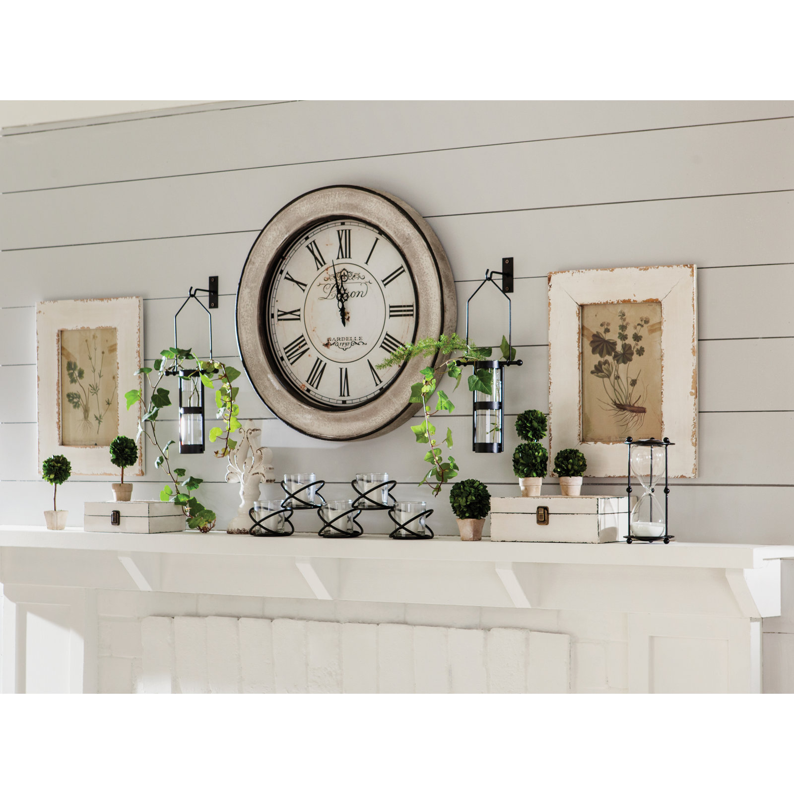 Alby 5 Piece PG Topiaries Potted Set