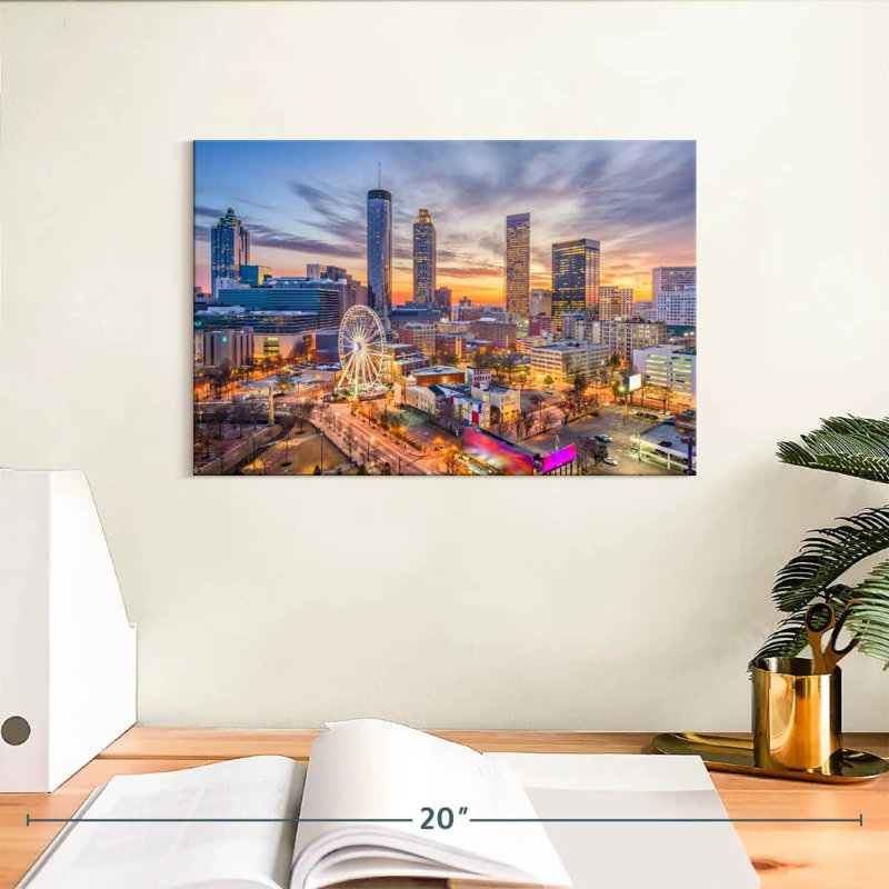 Sireci Atlanta Twilight Sky, 8" H x 12" W