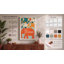Elephant Study Grid Mid-Century - Wrapped Canvas-632577530-632577527