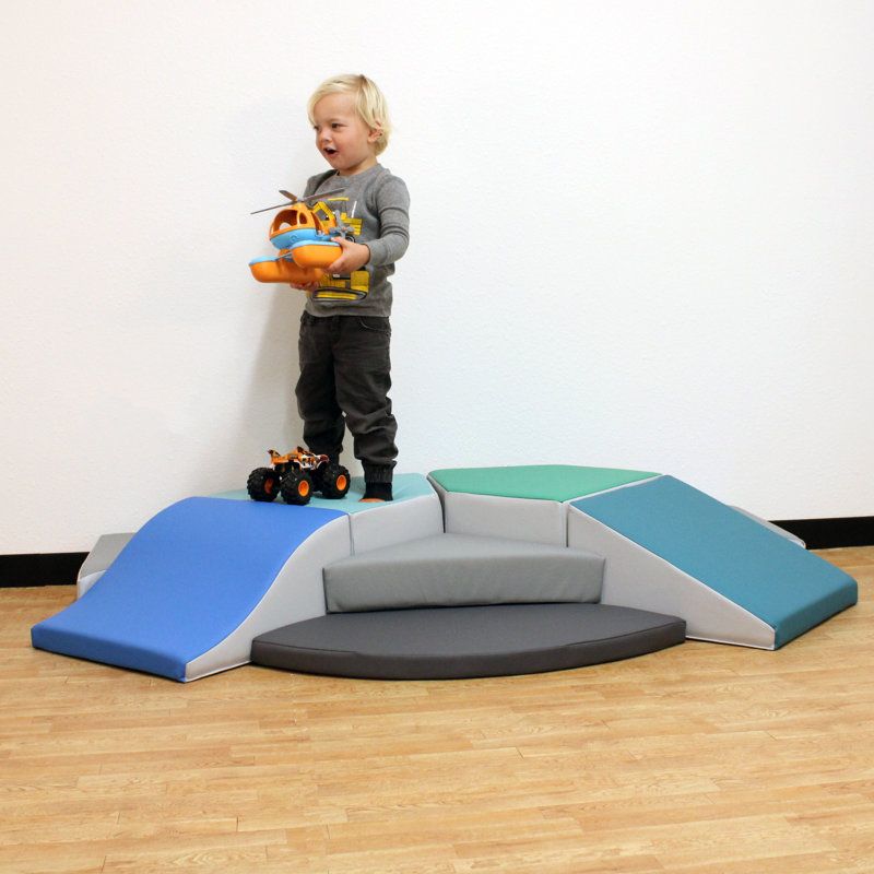 SoftScape Super Fun Climber, Bleu / vert