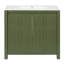 36 " Bathroom Vanity Organizer With Ceramic Sink-1584009121