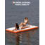 Plateforme flottante gonflable pour quai avec plate-forme flottante pour ponton avec échelle en corde antidérapante-124560702