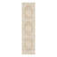 Tapis brun clair de style persan Haven-48628100