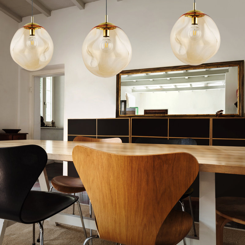 Luminaire suspendu en verre SOL SOL