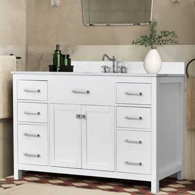 60'' Single Bathroom Vanity With Single Sink Top