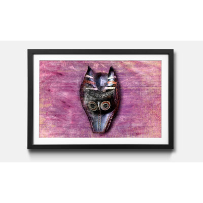 Afro Mask - Single Picture Frame Print
