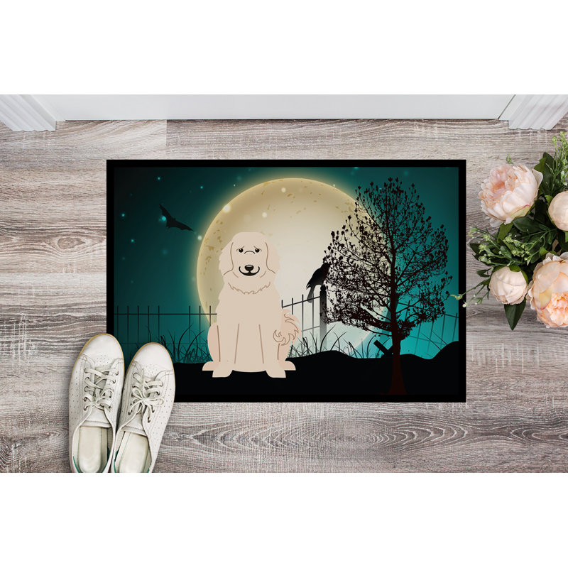 Tapis d'extérieur antidérapant Caillo Halloween, Rectangle 2 pi x 3 pi