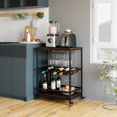 Metal Bar Cart